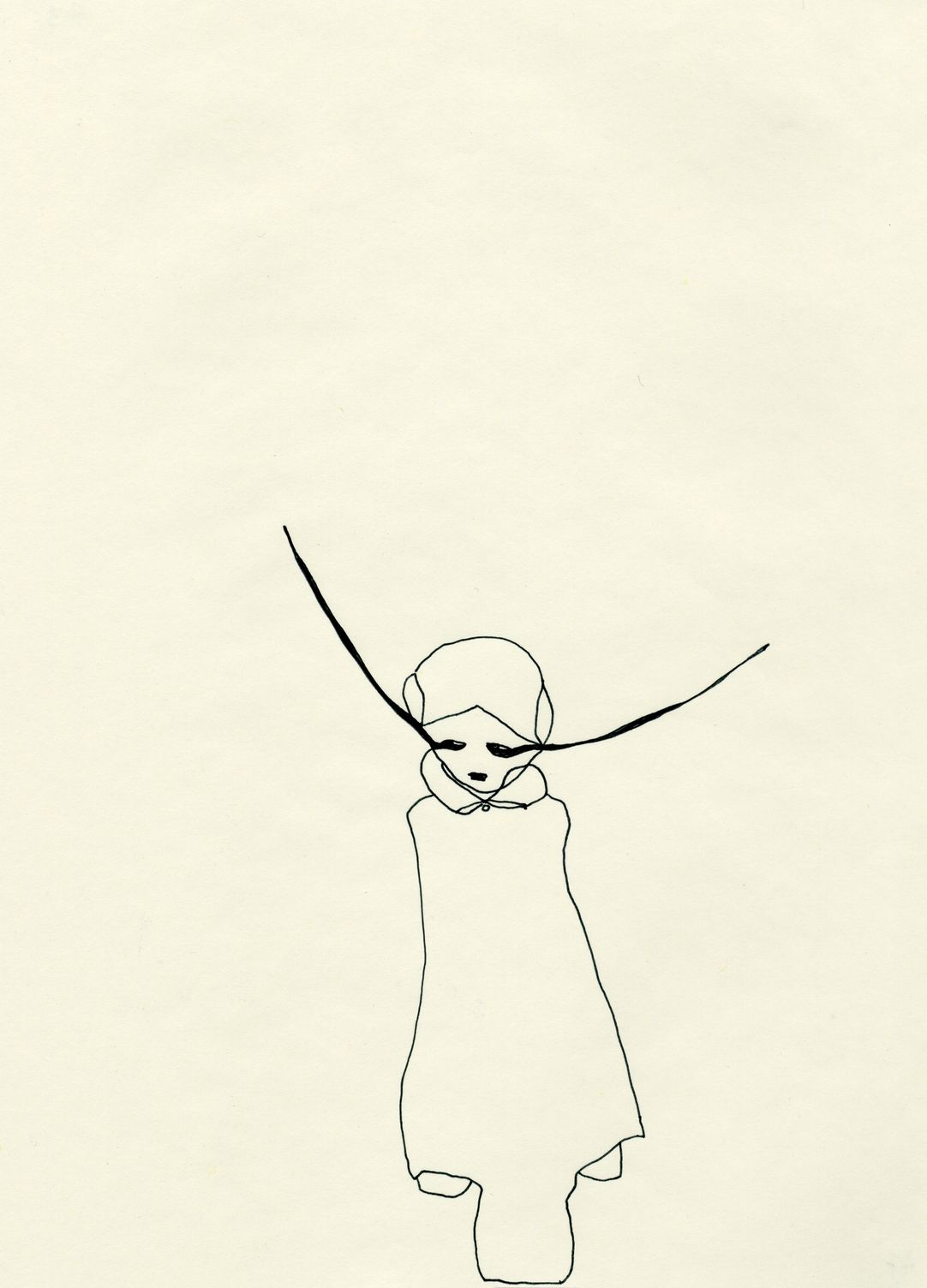 Eyeliner (2008), Work on Paper by Claudia Hill