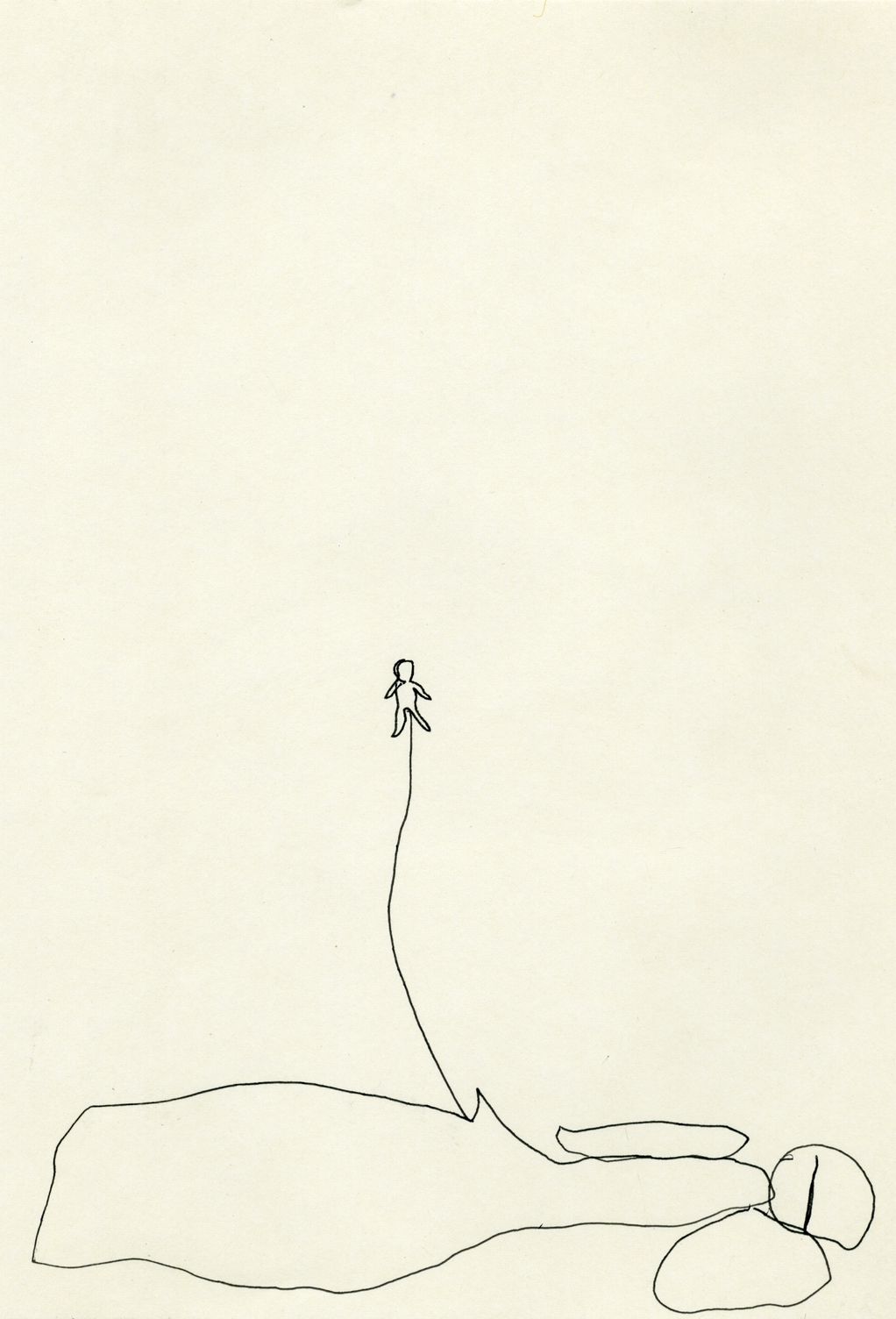 Sleep (2006), Work on Paper by Claudia Hill